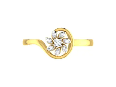 54 WOMEN RING FILES LESS THAN 2 GM LIGHT WT 3D print model