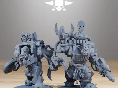 Orkaz Steelbrutes  3D print model