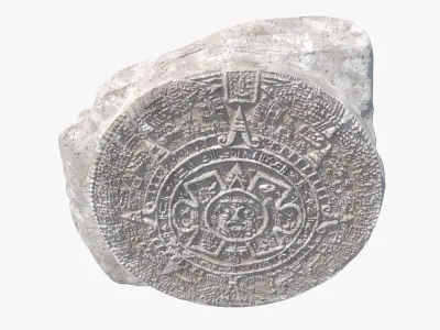 Mayan Calendar 3D model