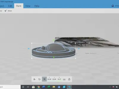 Star Wars Admiral Raddus Ackbar turret award 3D print model