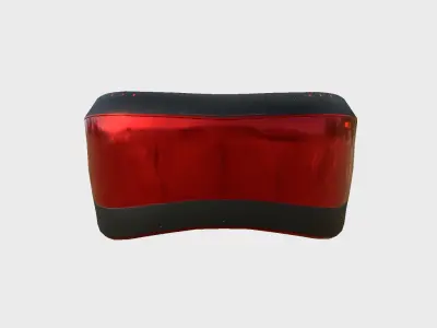 SciFi Glasses B05 Red Black - Character Design Fashion Low-poly 3D model