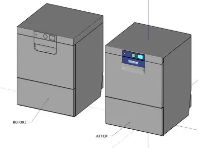 REALISTIC - HOBART - PROFI FX  Low-poly 3D model