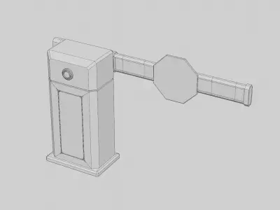 street element cartoon pack vol 2 Low-poly 3D model