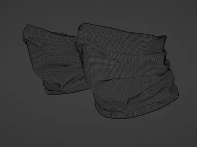 Neck Gaiter 3D model