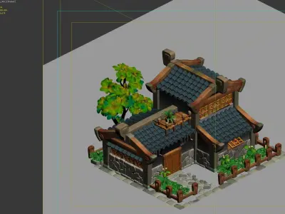 Ancient Architecture 3D model 3