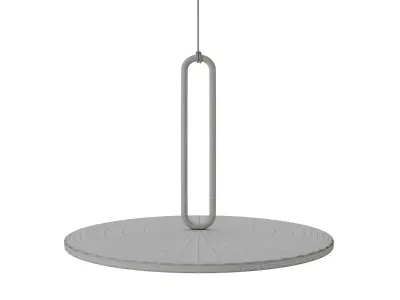 Clip pendant light with closed ring by Daniel Debiasi 3D model purchase