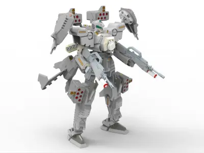 Robot MVR 10 3D model