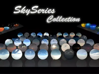 Sky Series Collection - HDRi Atmospheres Texture