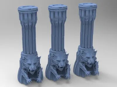 Beast Tower  3D model