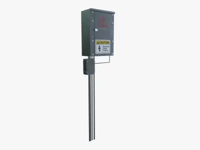Electric Box 3D model