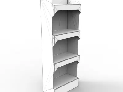 Point of Sale Cardboard Display Stand Texture