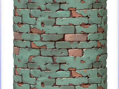 Stylized Wall Seamless Texture Texture 112