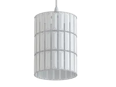 Adeline Crystal Cord Pendant 3D model