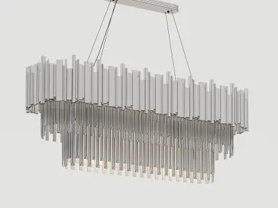 GIO CRYSTAL Dining Room Chandelier MORSALE 3D model