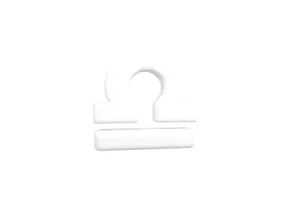Libra V2 002 Low-poly 3D model