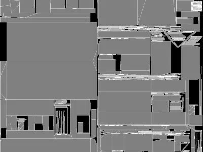 Middle East destroyed house for game num02 3D model