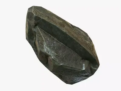 Small Stone Low-poly 3D model