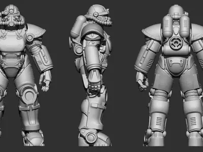 Fallout Armor - 3D Printing 3D print model
