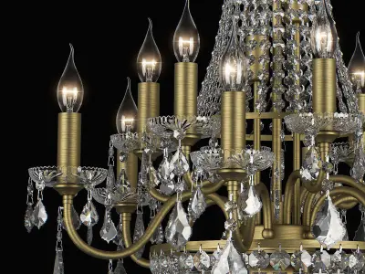 70016x Classic Osgona Chandelier 3D model