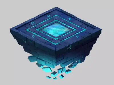 Titan Temple - Shitai 08 3D model