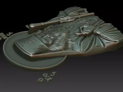 Saint John of Shanghai and San Francisco 3D print model