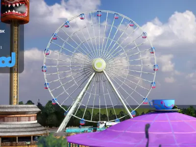 Tw Amusementpark 3D model