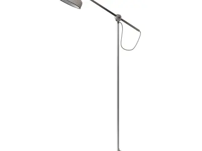 RANARP Outdoor reading lamp black 3D model