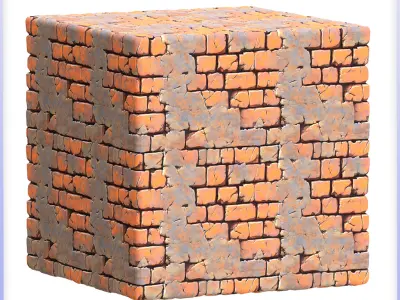 Stylized Wall Seamless Texture Texture 91
