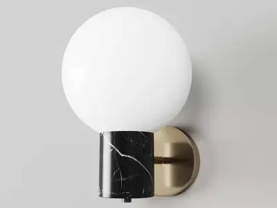 Bohrer 1-Light Armed Sconce 3D model