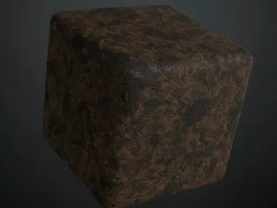 Industrial Dark OSB Wood Strand Board PBR Seamless Texture