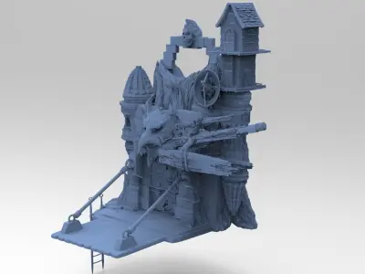 Raven Treehouse 1 3D model
