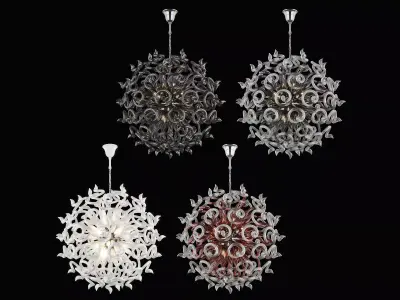 89018y Medusa Lightstar Chandelier 3D model
