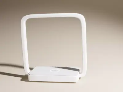 Lamp with charging for phone 3D model