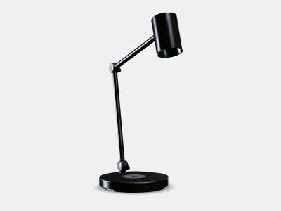 NYMANE Work lamp with wireless rechargeable Low-poly 3D model