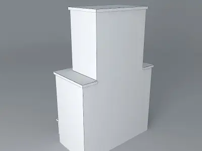 Standard Fireplace Free 3D model