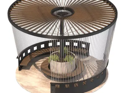 Urban Furniture 06 3D model