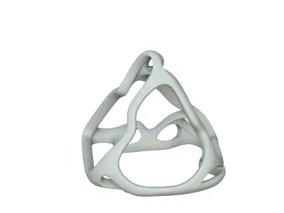 SciFi Cube Object No 63812 Low Poly Shape Low-poly 3D model