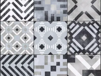 ABK Play Labyrinth Mix Grey Set 1 3D model