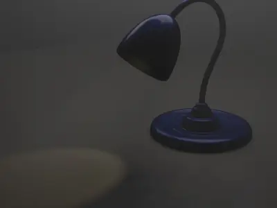 3D Lamp table Low-poly 3D model