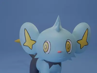 Pokemon - Shinx 3D print model
