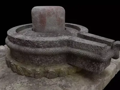 Pashupatinath lingam 3D model