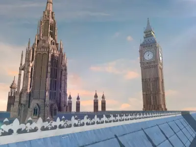 Palace Of Westminster 3D model