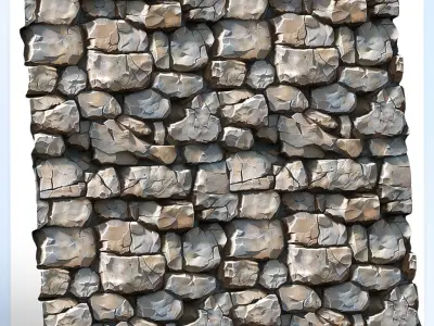 Stylized Wall Seamless Texture Texture 63