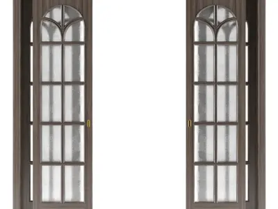 Partition door 3D model