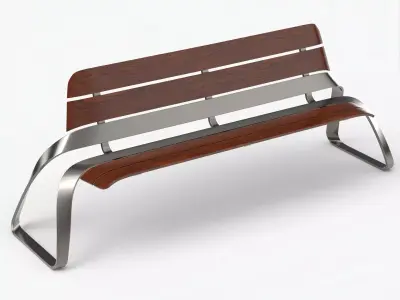 Bench 3D model