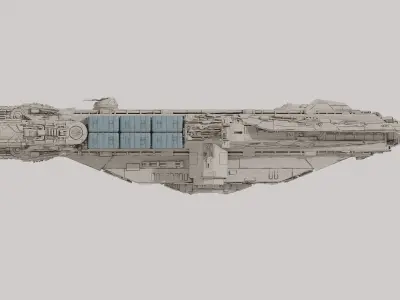 YT-370 Locust-class Corellian Freighter - Star Wars Kimverse 3D model