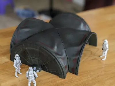 Star Wars Solo Camp Forward Mimban Tent 3D print model