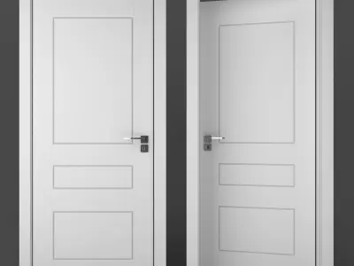 Interior doors CORTES SALSA 3D model