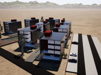 SKP Hotel - ANELO 3D model