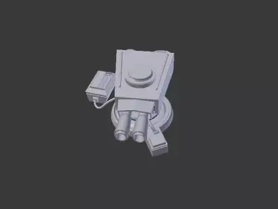 Shock Blaster 3D model
